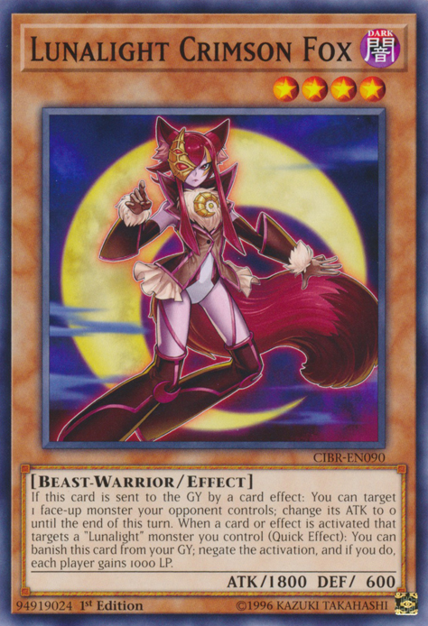 Lunalight Crimson Fox [CIBR-EN090] Common | Game Master's Emporium (The New GME)