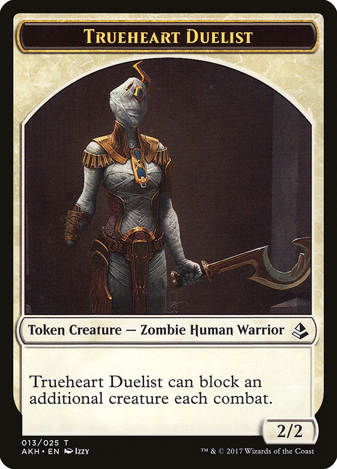 Trueheart Duelist Token [Amonkhet Tokens] | Game Master's Emporium (The New GME)