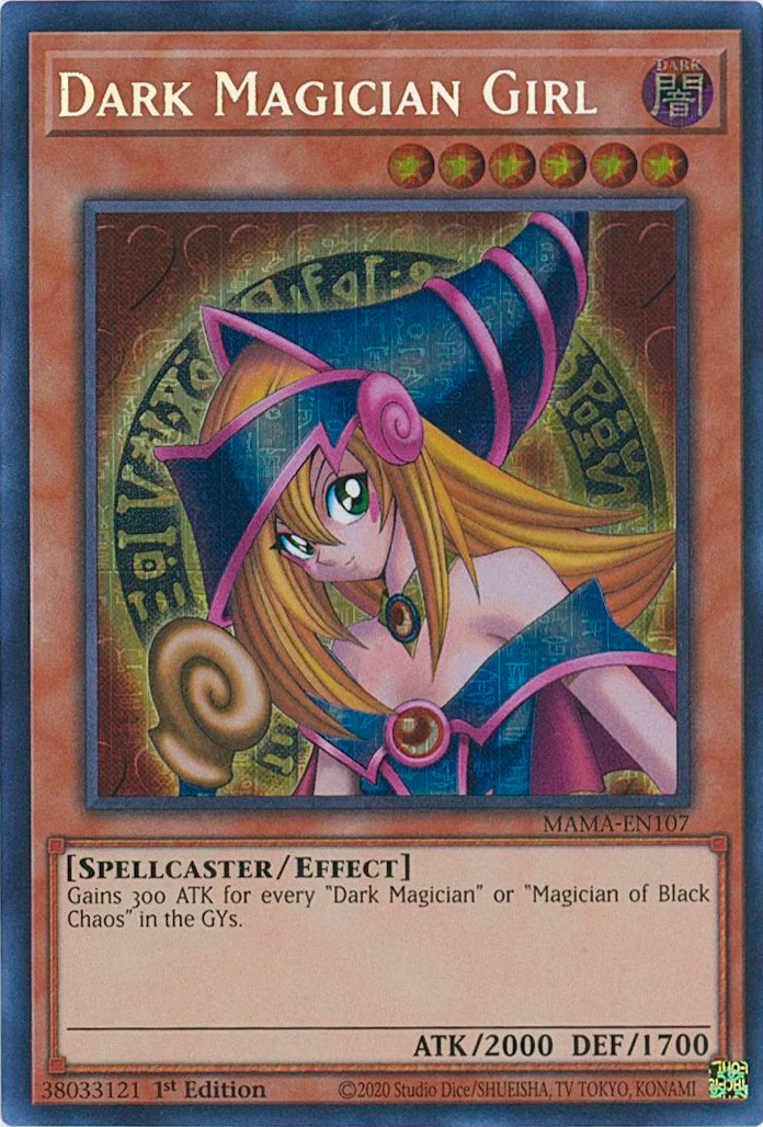 Dark Magician Girl [MAMA-EN107] Ultra Pharaoh's Rare | Game Master's Emporium (The New GME)