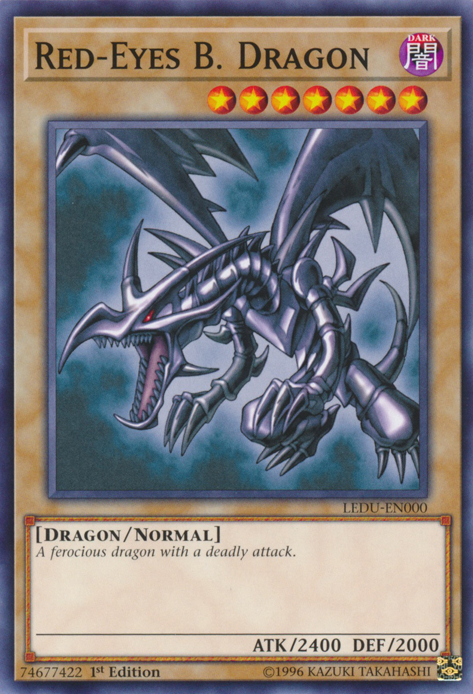 Red-Eyes B. Dragon [LEDU-EN000] Common | Game Master's Emporium (The New GME)