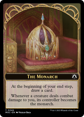 The Monarch // Shapeshifter Double-Sided Token [March of the Machine Commander Tokens] | Game Master's Emporium (The New GME)