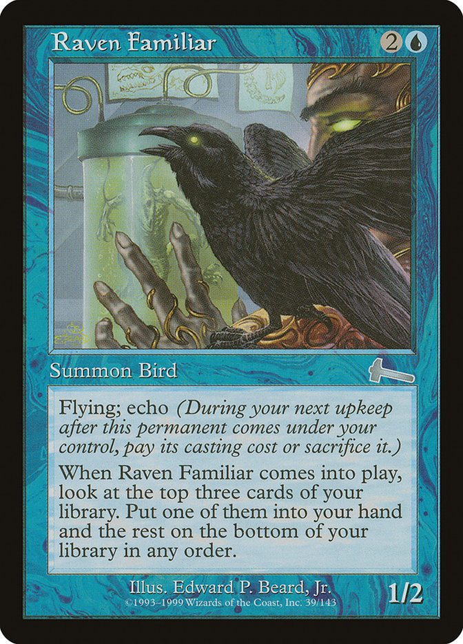 Raven Familiar [Urza's Legacy] | Game Master's Emporium (The New GME)