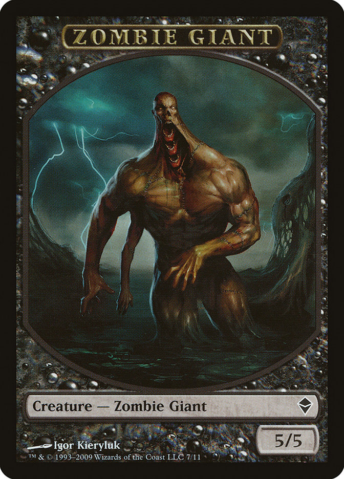 Zombie Giant Token [Zendikar Tokens] | Game Master's Emporium (The New GME)