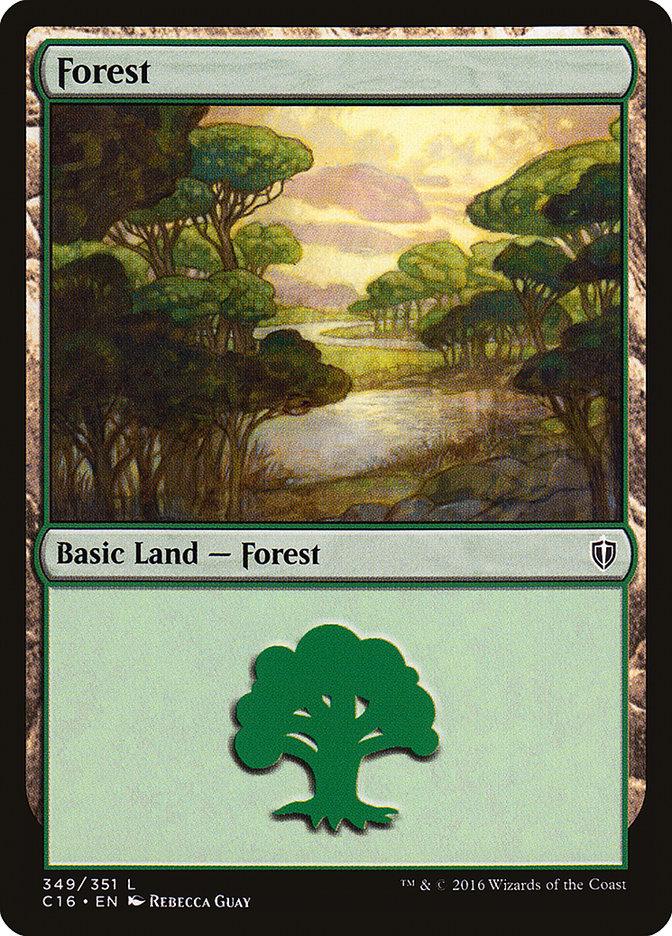 Forest (349) [Commander 2016] | Game Master's Emporium (The New GME)