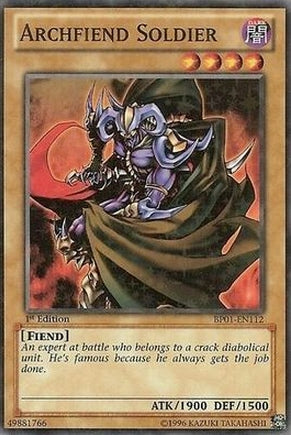 Archfiend Soldier [BP01-EN112] Starfoil Rare | Game Master's Emporium (The New GME)