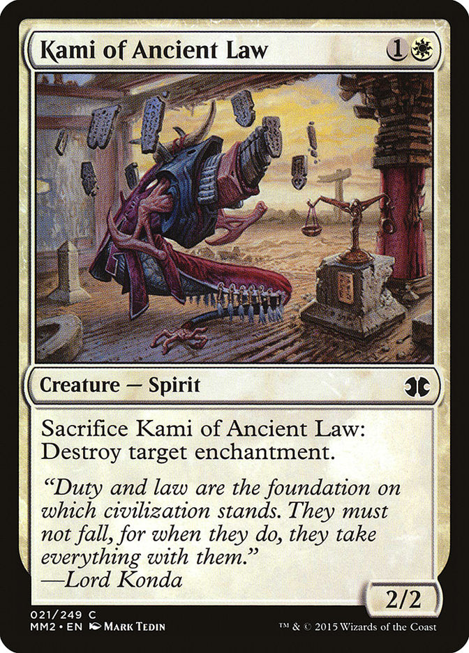 Kami of Ancient Law [Modern Masters 2015] | Game Master's Emporium (The New GME)