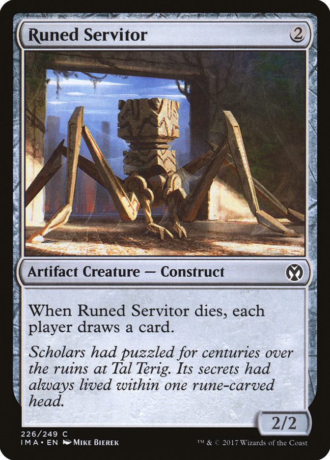 Runed Servitor [Iconic Masters] | Game Master's Emporium (The New GME)