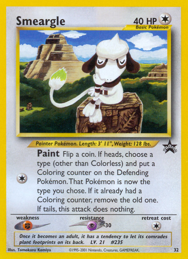 Smeargle (32) [Wizards of the Coast: Black Star Promos] | Game Master's Emporium (The New GME)