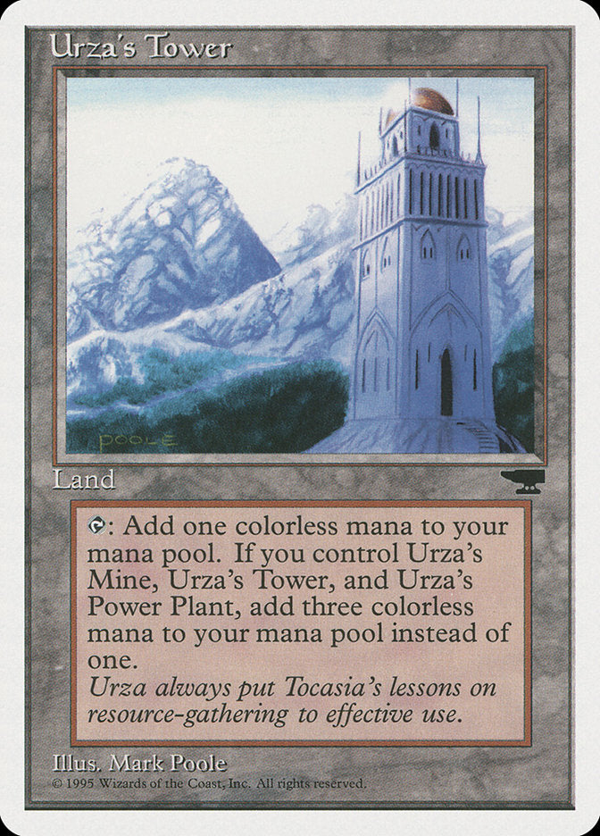 Urza's Tower (Mountains) [Chronicles] | Game Master's Emporium (The New GME)