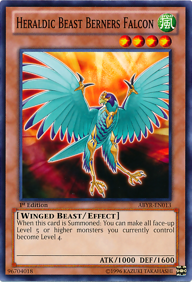 Heraldic Beast Berners Falcon [ABYR-EN013] Common | Game Master's Emporium (The New GME)