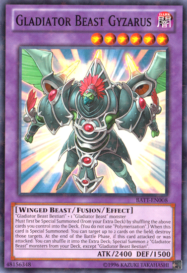 Gladiator Beast Gyzarus [BATT-EN008] Starfoil Rare | Game Master's Emporium (The New GME)