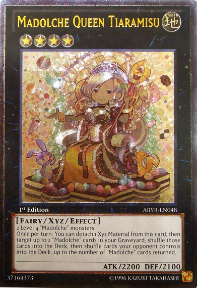 Madolche Queen Tiaramisu (UTR) [ABYR-EN048] Ultimate Rare | Game Master's Emporium (The New GME)