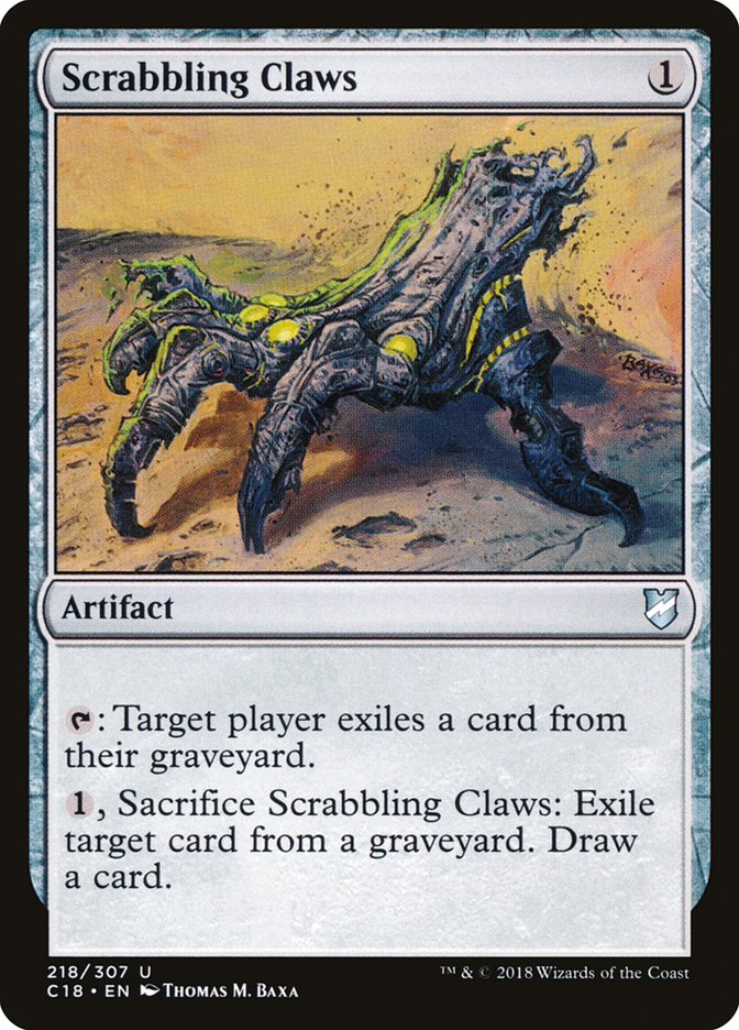 Scrabbling Claws [Commander 2018] | Game Master's Emporium (The New GME)
