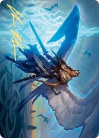 Righteous Valkyrie Art Card (Gold-Stamped Signature) [Kaldheim Art Series] | Game Master's Emporium (The New GME)