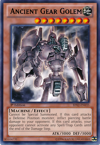 Ancient Gear Golem [BP02-EN035] Rare | Game Master's Emporium (The New GME)