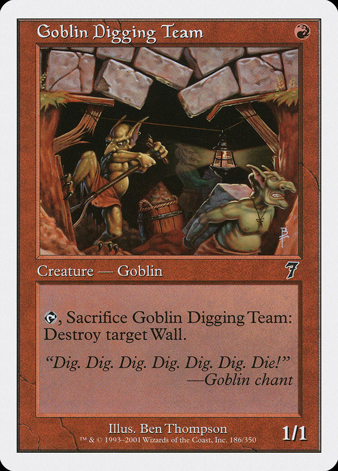 Goblin Digging Team [Seventh Edition] | Game Master's Emporium (The New GME)