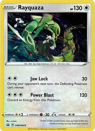Rayquaza (SWSH029) [Sword & Shield: Black Star Promos] | Game Master's Emporium (The New GME)
