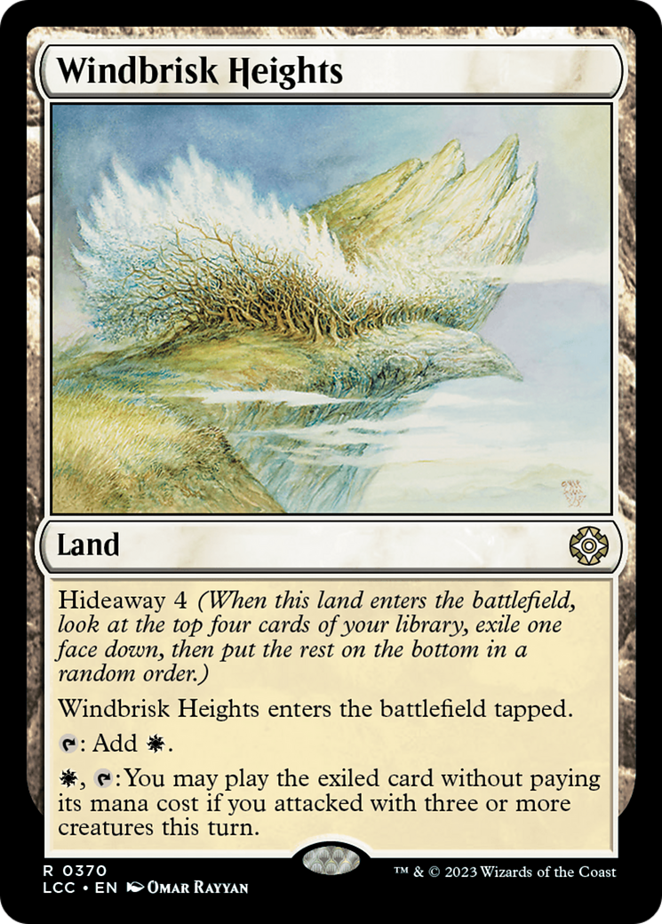 Windbrisk Heights [The Lost Caverns of Ixalan Commander] | Game Master's Emporium (The New GME)