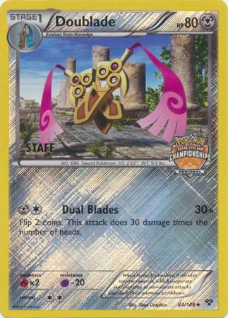 Doublade (84/146) (Regional Championship Promo Staff) [XY: Base Set] | Game Master's Emporium (The New GME)