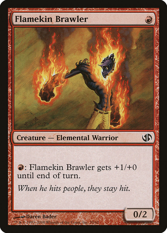 Flamekin Brawler [Duel Decks: Jace vs. Chandra] | Game Master's Emporium (The New GME)