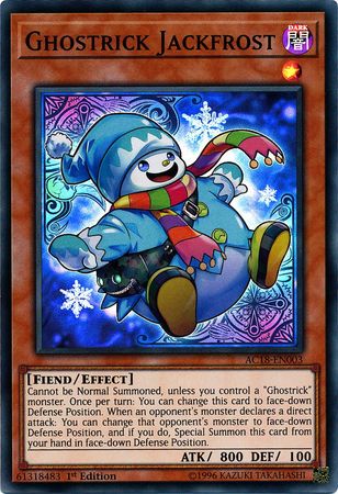 Ghostrick Jackfrost [AC18-EN003] Super Rare | Game Master's Emporium (The New GME)