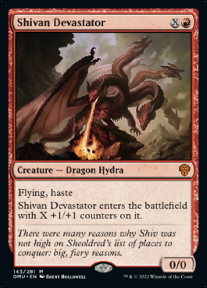 Shivan Devastator [Dominaria United] | Game Master's Emporium (The New GME)