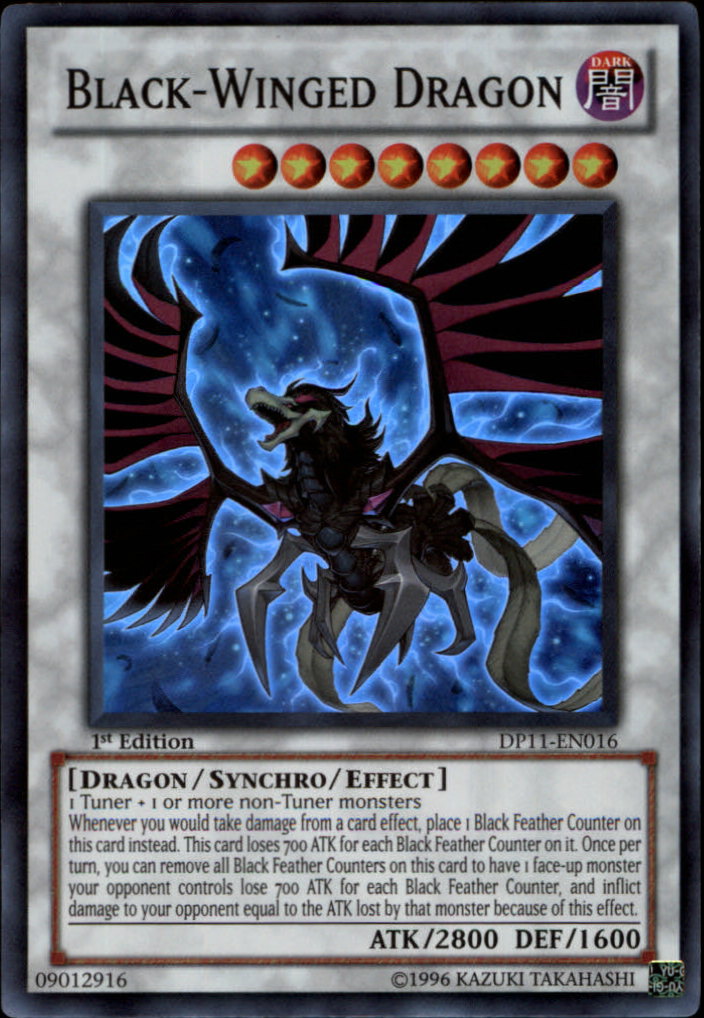 Black-Winged Dragon [DP11-EN016] Super Rare | Game Master's Emporium (The New GME)