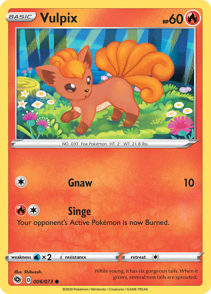 Vulpix (006/073) [Sword & Shield: Champion's Path] | Game Master's Emporium (The New GME)