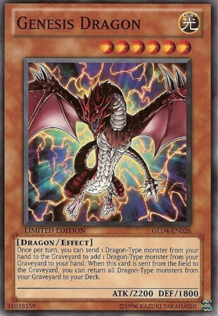 Genesis Dragon [GLD4-EN028] Common | Game Master's Emporium (The New GME)