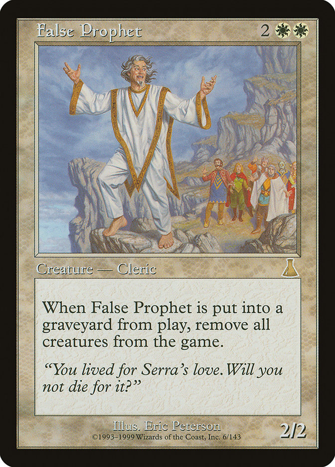 False Prophet [Urza's Destiny] | Game Master's Emporium (The New GME)