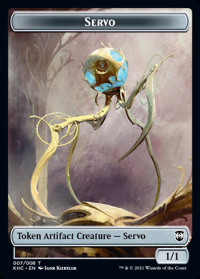 Servo Token [Kaldheim Commander Tokens] | Game Master's Emporium (The New GME)