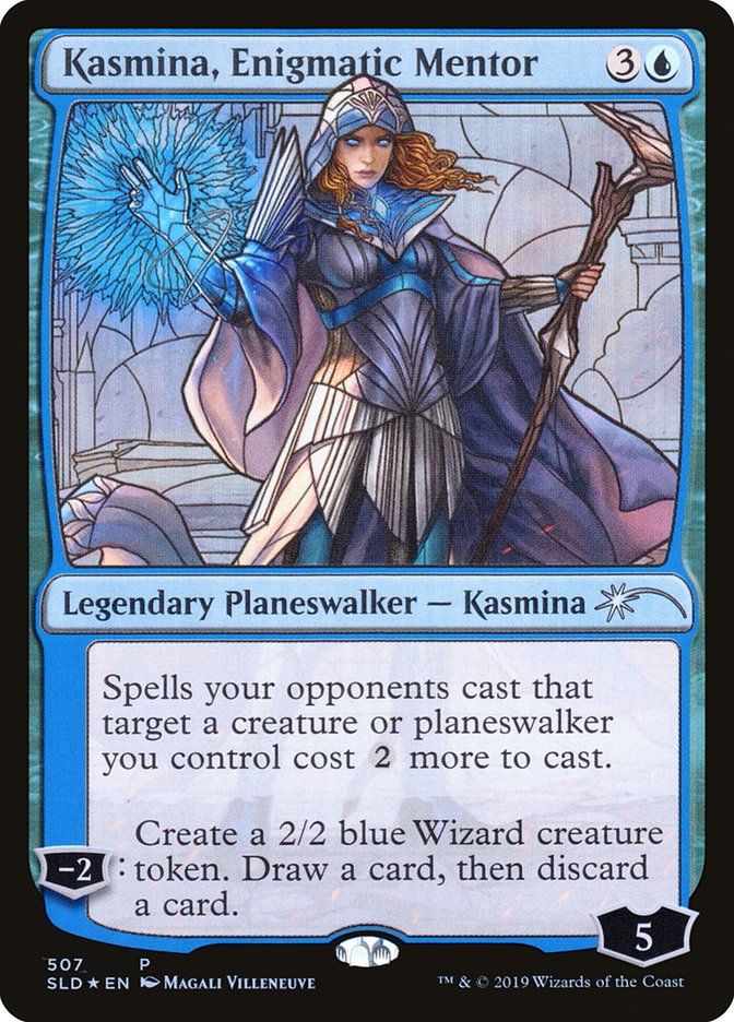 Kasmina, Enigmatic Mentor (Stained Glass) [Secret Lair Drop Promos] | Game Master's Emporium (The New GME)