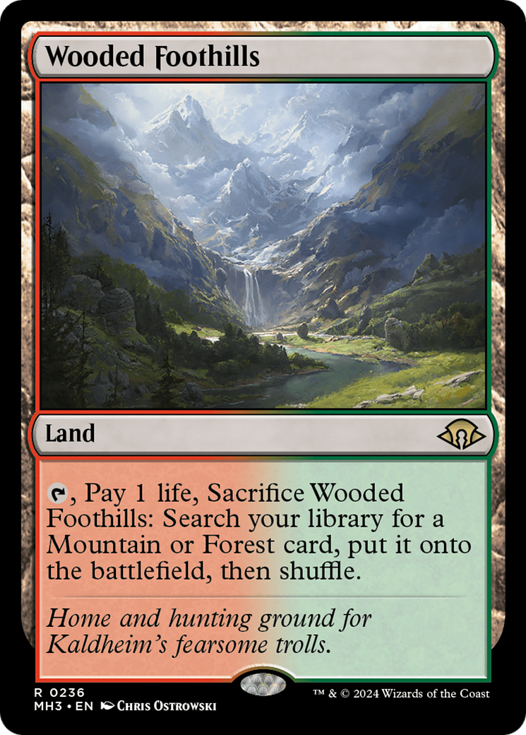 Wooded Foothills [Modern Horizons 3] | Game Master's Emporium (The New GME)