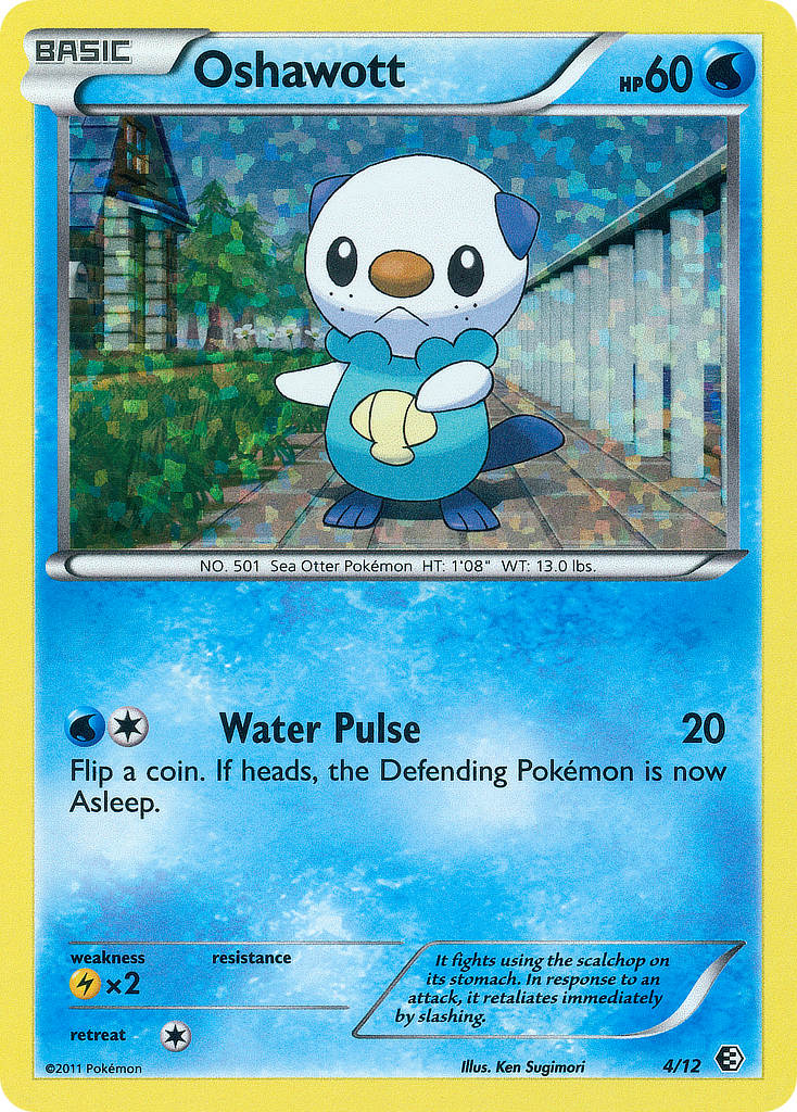 Oshawott (4/12) [McDonald's Promos: 2011 Collection] | Game Master's Emporium (The New GME)