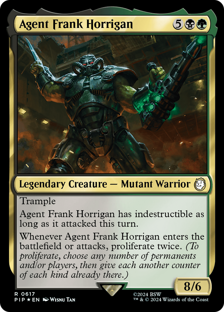 Agent Frank Horrigan (Surge Foil) [Fallout] | Game Master's Emporium (The New GME)