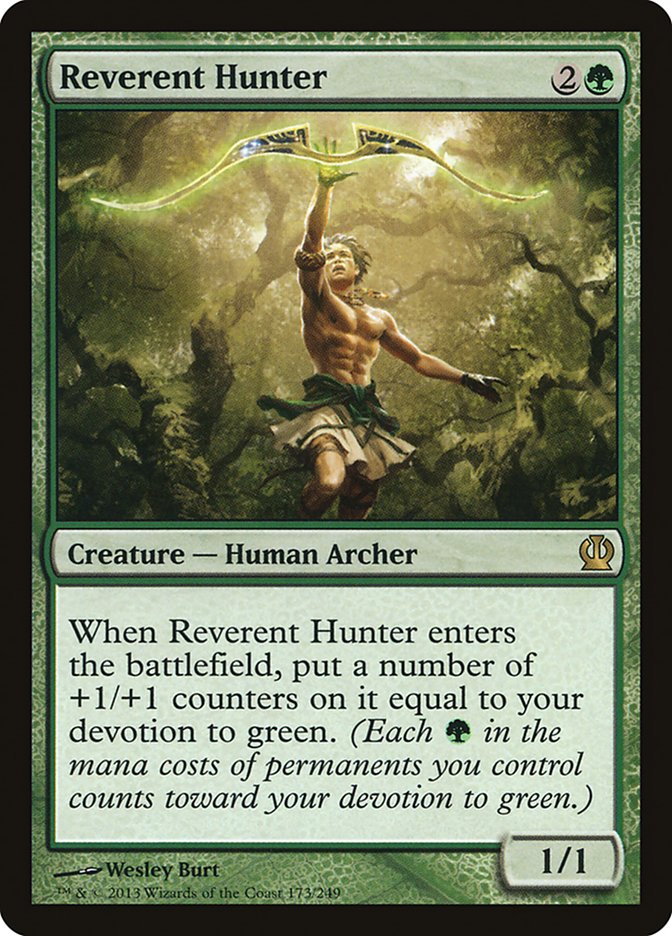 Reverent Hunter [Theros] | Game Master's Emporium (The New GME)