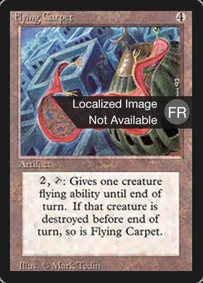 Flying Carpet [Foreign Black Border] | Game Master's Emporium (The New GME)