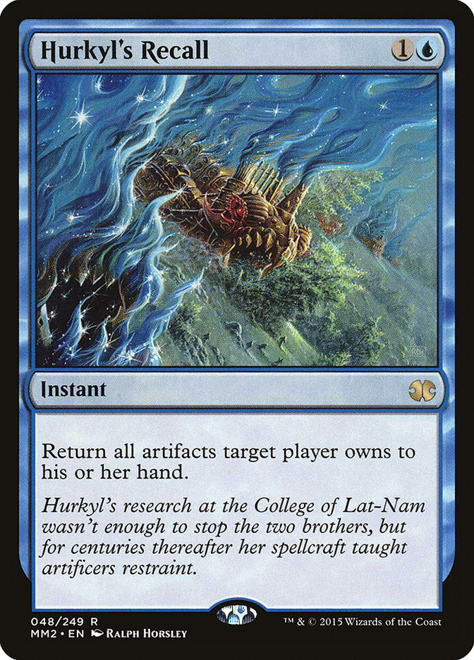 Hurkyl's Recall [Modern Masters 2015] | Game Master's Emporium (The New GME)