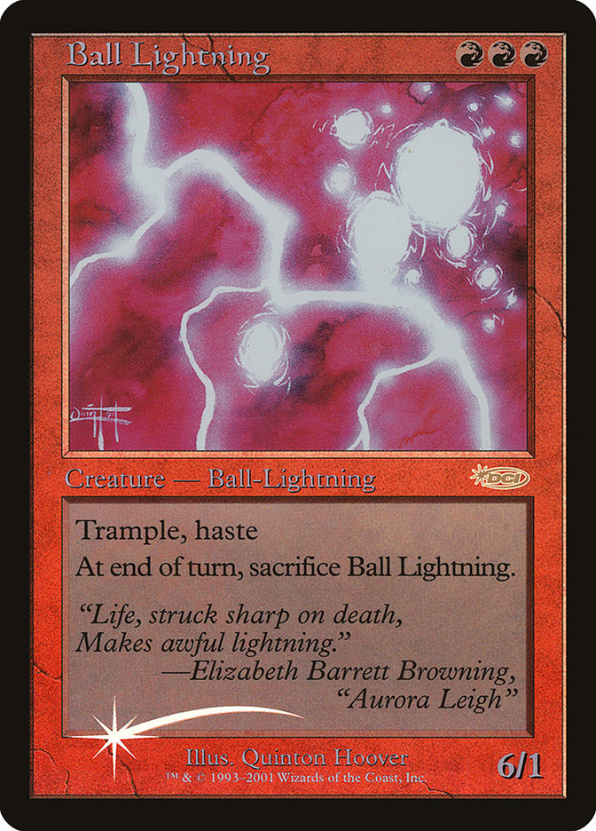 Ball Lightning [Judge Gift Cards 2001] | Game Master's Emporium (The New GME)
