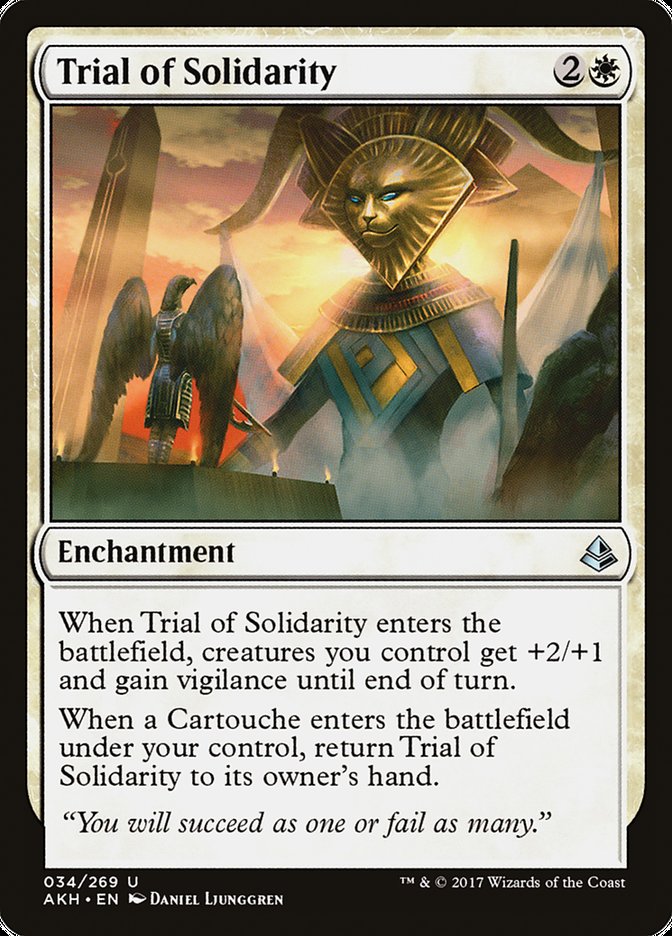Trial of Solidarity [Amonkhet] | Game Master's Emporium (The New GME)