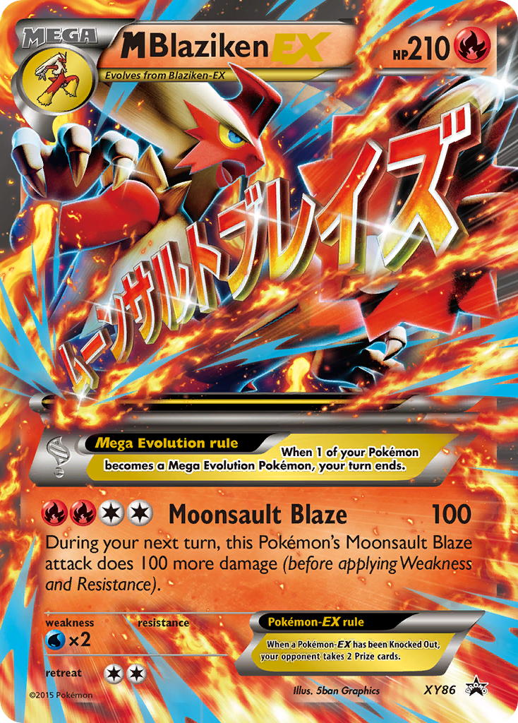 M Blaziken EX (XY86) [XY: Black Star Promos] | Game Master's Emporium (The New GME)