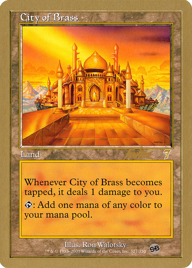 City of Brass (Brian Kibler) (SB) [World Championship Decks 2002] | Game Master's Emporium (The New GME)