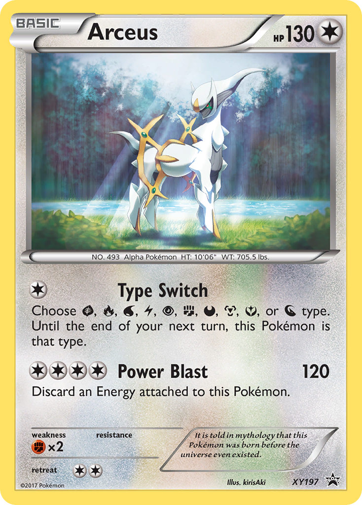 Arceus (XY197) [XY: Black Star Promos] | Game Master's Emporium (The New GME)