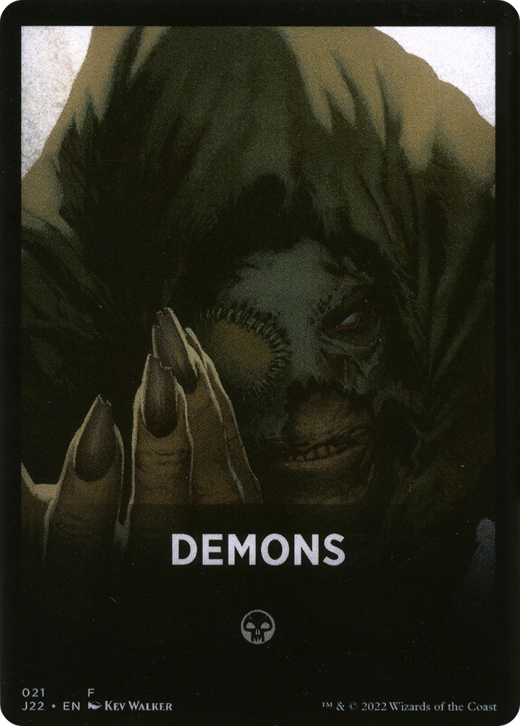 Demons Theme Card [Jumpstart 2022 Front Cards] | Game Master's Emporium (The New GME)