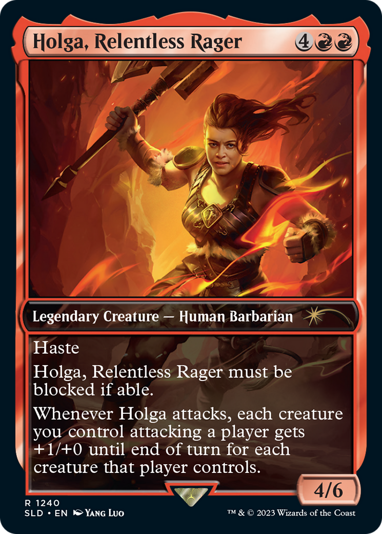 Holga, Relentless Rager [Secret Lair Drop Series] | Game Master's Emporium (The New GME)