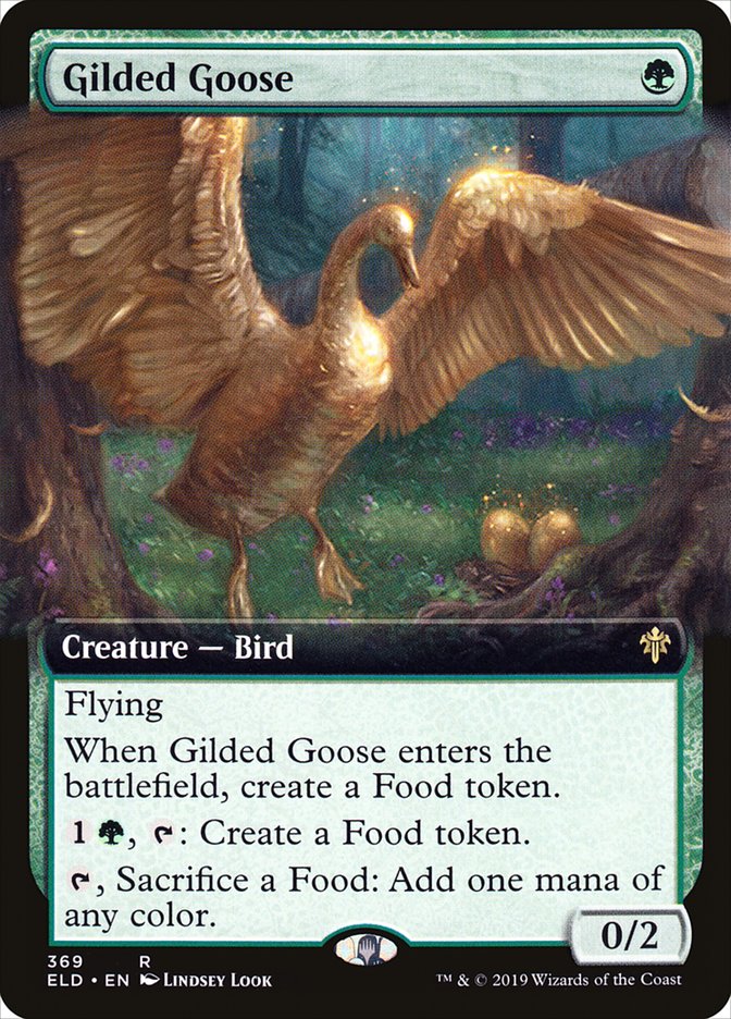 Gilded Goose (Extended Art) [Throne of Eldraine] | Game Master's Emporium (The New GME)