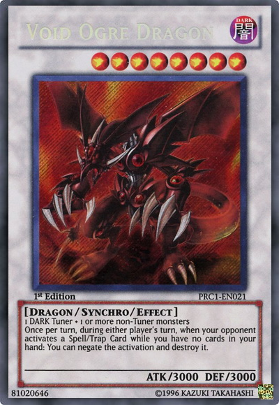 Void Ogre Dragon [PRC1-EN021] Secret Rare | Game Master's Emporium (The New GME)