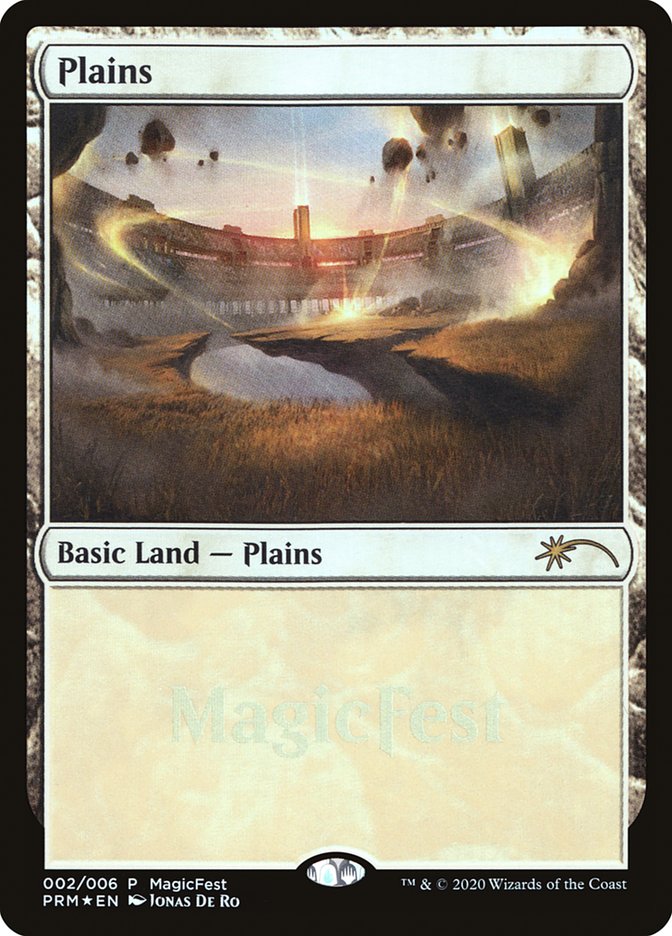 Plains (2) [MagicFest 2020] | Game Master's Emporium (The New GME)