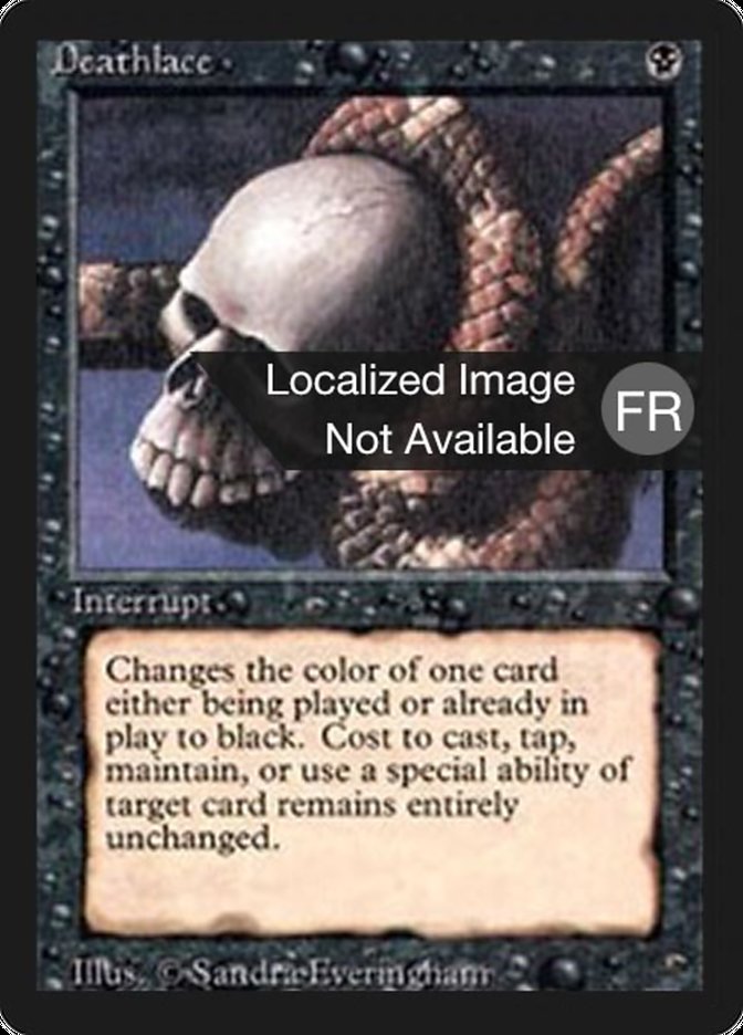 Deathlace [Foreign Black Border] | Game Master's Emporium (The New GME)