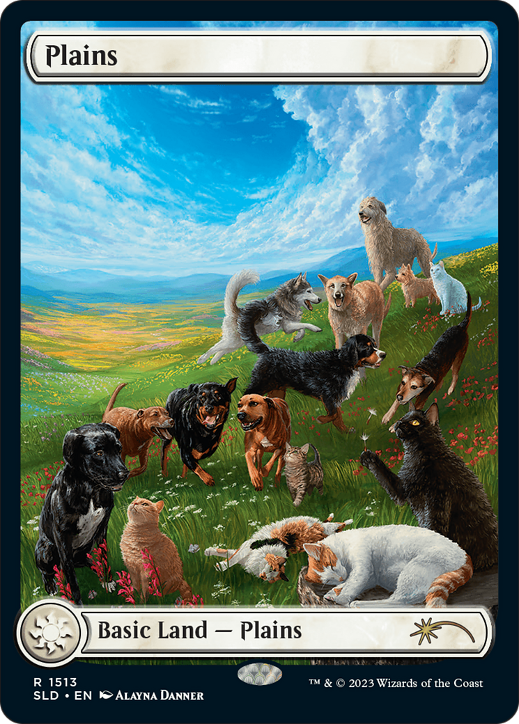 Plains (1513) [Secret Lair Commander Deck: Raining Cats and Dogs] | Game Master's Emporium (The New GME)